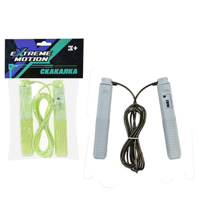 Скакалка з лічильником 27 м JR2211_Gray