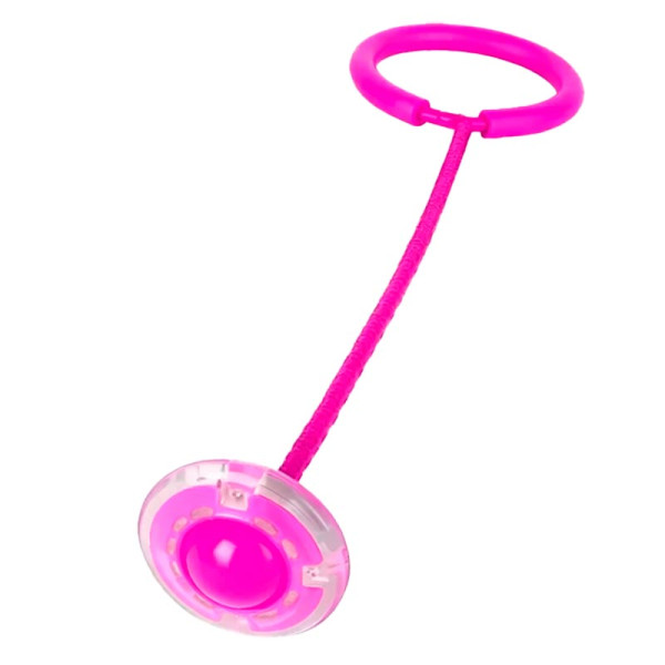 Нейроскакалка з колесом на одну ногу 2000996604075_Pink