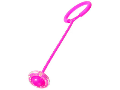 Нейроскакалка з колесом на одну ногу 2000980916092_Pink