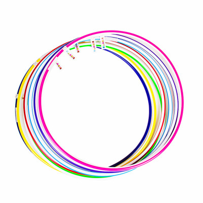 Обруч Бамсік Веселка 2 великий 82 см 0171