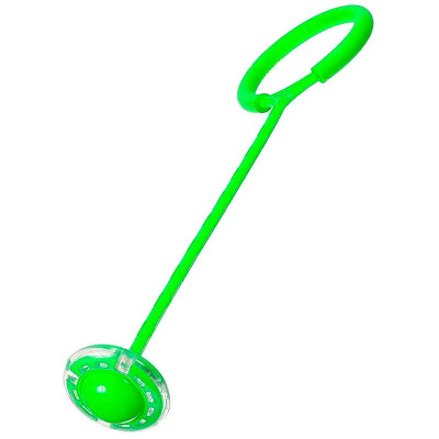 Нейроскакалка зі світловим ефектом 5 кольорів 62 см МG-2_Green