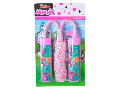 Скакалка арт. LS1018 (144шт/2) Мінні Маус довжина 22 м планш. LS1018_Pink