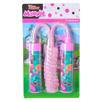Скакалка арт. LS1018 (144шт/2) Мінні Маус довжина 22 м планш. LS1018_Pink Скакалка арт. LS1018 (144шт/2) Мінні Маус довжина 22 м планш. LS1018_Pink