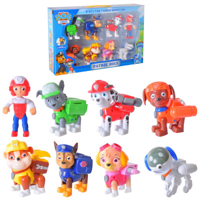 Ігровий набір Paw Patrol арт. 6050 (36шт/2) 8 героев в наборі короб. 38*7* 6050