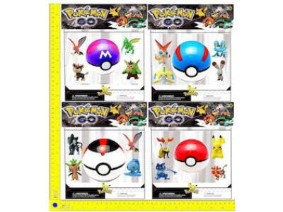 Покебол із фігурками "Pokemon GO" BT-PG-0005