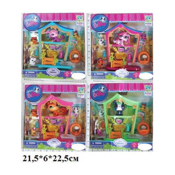 Герої тварини з PetShop із будиночком 7312