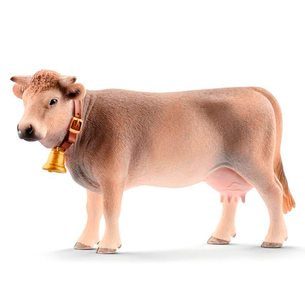 Пластикова фігурка Schleich Бура корова 13874