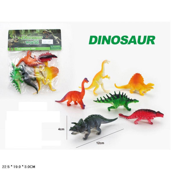 Набір фігурок динозаврів 6 в наборі 303-59