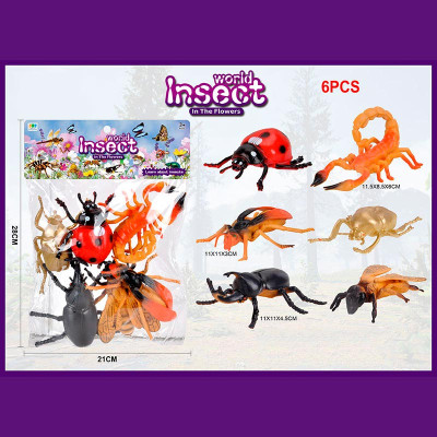 Набір фігурок комах 6 штук 559-478A