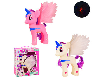 Поні 2 кольори світло муз у коробці 22х9х26 см MJN788