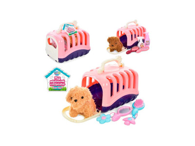 Собака з переноскою і аксесуарами 832-163