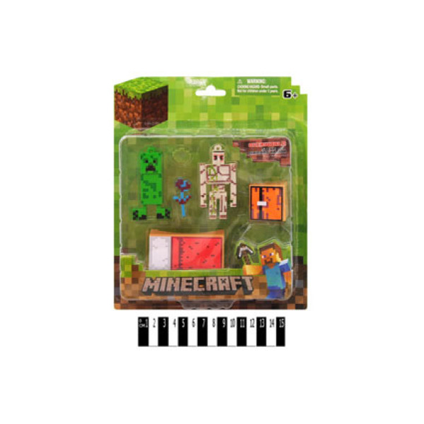 Набір іграшок "MINECRAFT" 2 шт на планшетці 14184