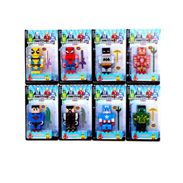 Герої "Супергерої" на планшетці (8 видів) 15345 (T8852)