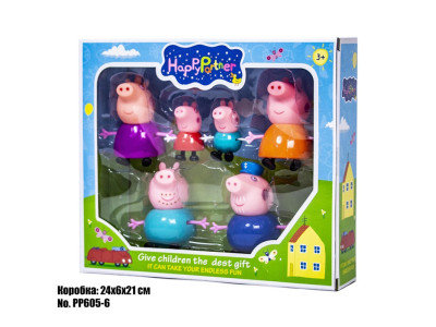 Набір Свинка Пеппа PP605-6 Набір Свинка Пеппа PP605-6