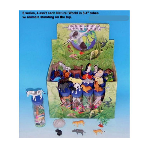 Тварини Гонконг гумові 4 шт HDH2522A-F