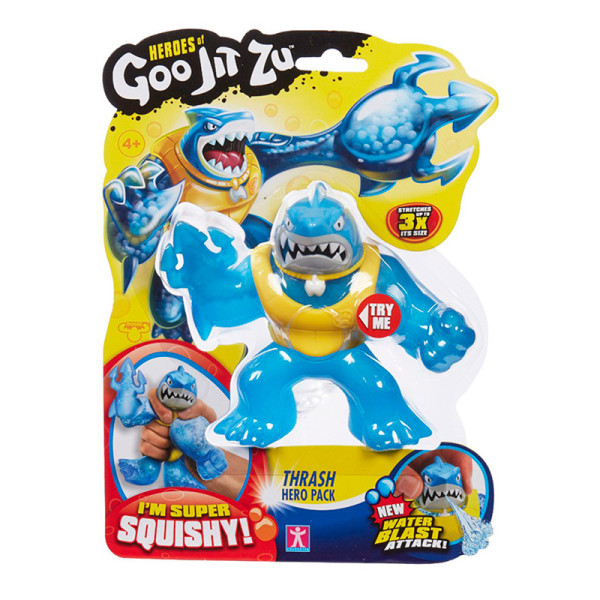 Гуджитсу.Іграшка що розтягується Траш (акула) ТМ "GooJitZu" 41041 Гуджитсу.Іграшка що розтягується Траш (акула) ТМ "GooJitZu" 41041