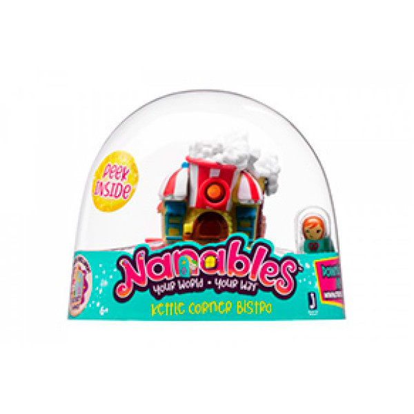 Ігрова фігурка Jazwares Nanables Small House Містечко солодощів Бістро "Поп NB0043 Ігрова фігурка Jazwares Nanables Small House Містечко солодощів Бістро "Поп NB0043