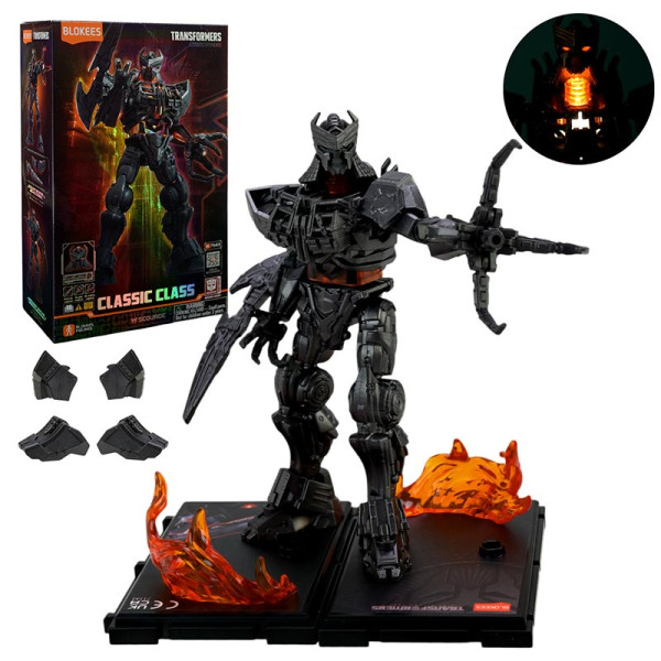 Збірна модель Transformers на батарейках зі світлом і звуком 25 см 71143