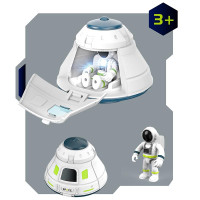 Ігровий набір космічна капсула світло та фігурка космонавта 80100 Ігровий набір космічна капсула світло та фігурка космонавта 80100