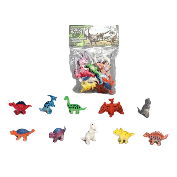 Набір фігурок динозаврів 10 штук в наборі 824 Набір фігурок динозаврів 10 штук в наборі 824
