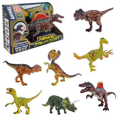 Фігурка Динозавр зі звуком 3308A-1/2/3/4/5/6/7 Фігурка Динозавр зі звуком 3308A-1/2/3/4/5/6/7