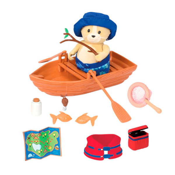 Ігровий набір Lil Woodzeez Набір для човна 6167Z Ігровий набір Lil Woodzeez Набір для човна 6167Z