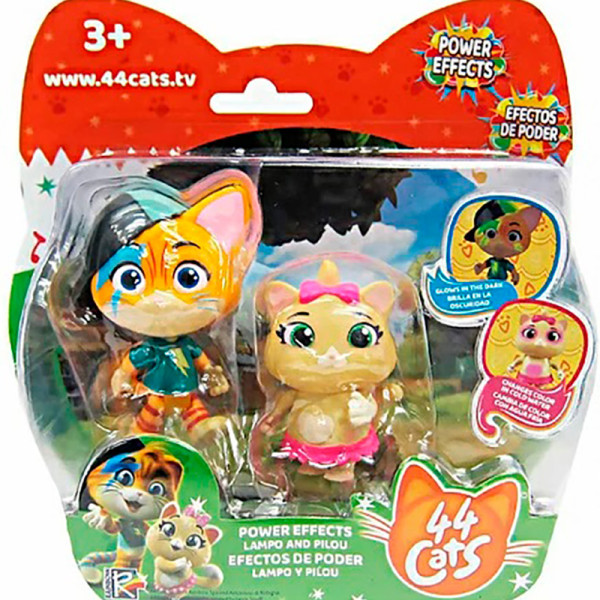 Ігровий набір "44 CATS" 2 фігурки Спалах і Пілу "Суперсили" 34113 Ігровий набір "44 CATS" 2 фігурки Спалах і Пілу "Суперсили" 34113