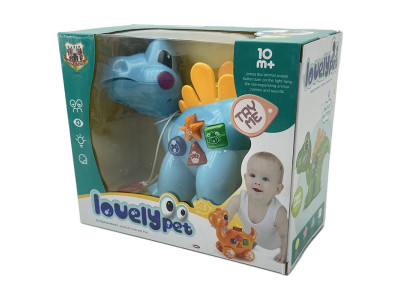 Фігурка динозавр зі звуком і світлом K-14_Blue Фігурка динозавр зі звуком і світлом K-14_Blue