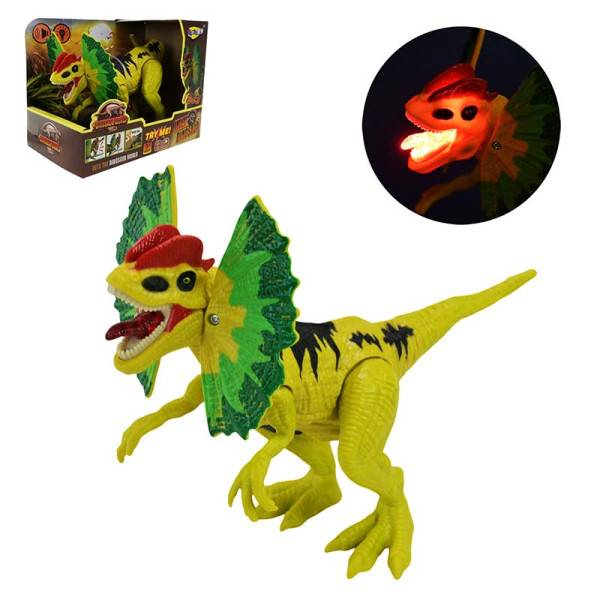 Інтерактивна фігурка динозавр зі світлом і звуком NY083-A Інтерактивна фігурка динозавр зі світлом і звуком NY083-A