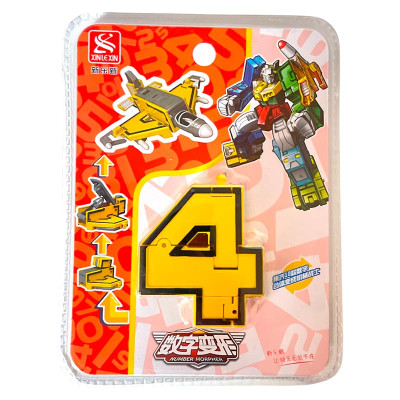 Фігурка цифра трансформер 2810_series4