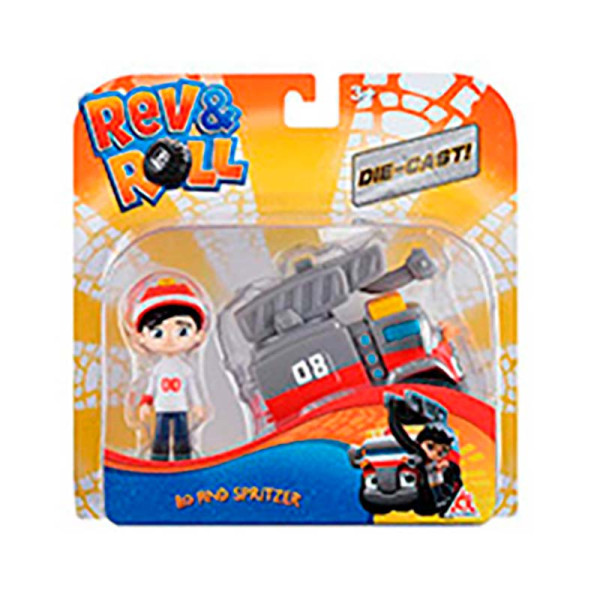 УЦІНКА Ігровий набір Рев та Рамбл DieCast Бо та Спрітцер 881031