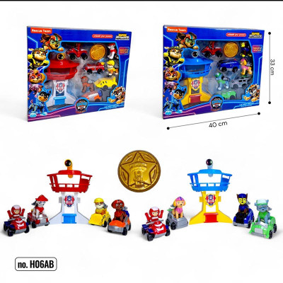 Ігровий Набір Щенячий патруль з транспортом H-06 Ігровий Набір Щенячий патруль з транспортом H-06