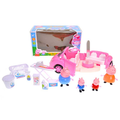 Машина з героями "PP" музична зі світлом у коробці YM11-810 Машина з героями "PP" музична зі світлом у коробці YM11-810