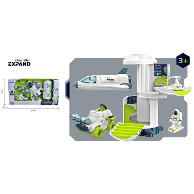 Ігровий набір Космічний шатл з машинкою і станцією 80105 Ігровий набір Космічний шатл з машинкою і станцією 80105