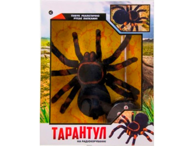 Іграшка Павук на р/к Тарантулу кор. 34*27*9 см KI-3020 Іграшка Павук на р/к Тарантулу кор. 34*27*9 см KI-3020
