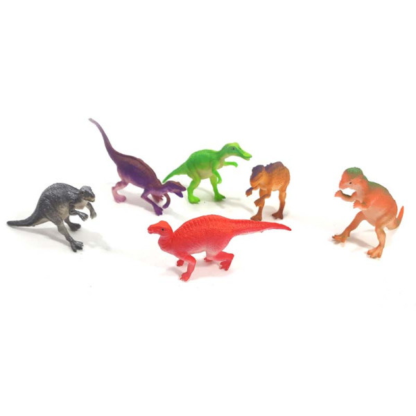Набір динозаврів в кульку 6шт 303-57 303-57 Набір динозаврів в кульку 6шт 303-57 303-57