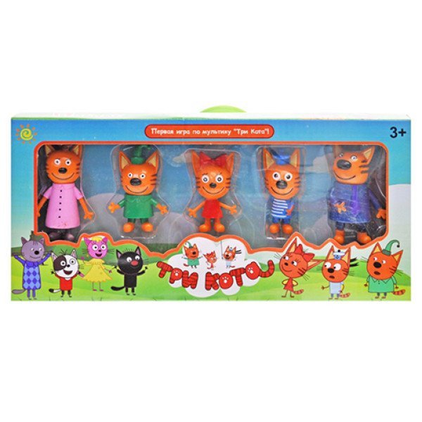 Герої "Три коти" в коробці 98233