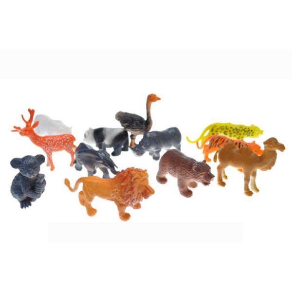 Набір диких тварин у кульку 12 шт 31х215 см SC003 Набір диких тварин у кульку 12 шт 31х215 см SC003