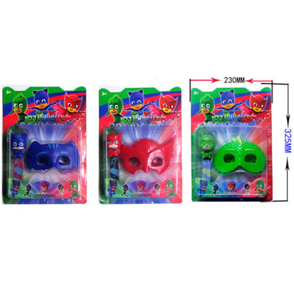 Ігровий набір "Pjmasrs"маска та годинник супергероя HT17325