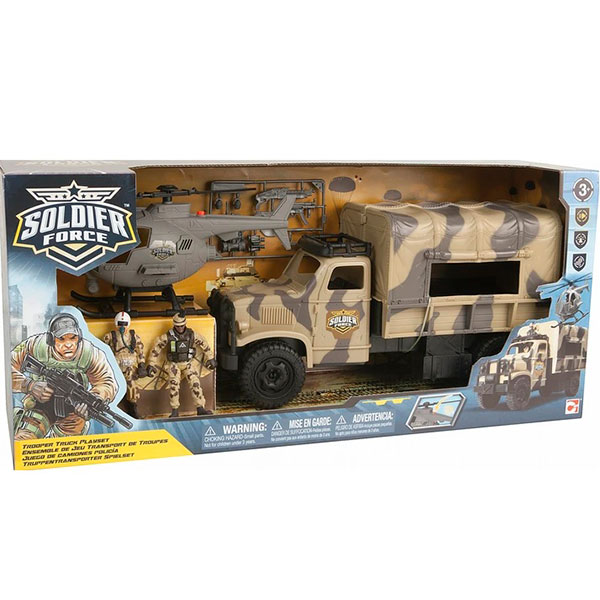 Chap Mei Ігровий набір "Солдати" TROOPER TRUCK 545059 545059 Chap Mei Ігровий набір "Солдати" TROOPER TRUCK 545059 545059