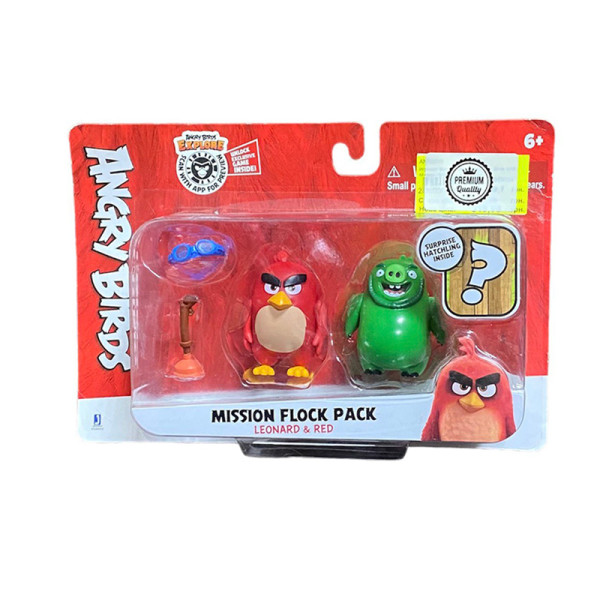 Ігрова фігурка Jazwares Angry Birds ANB Mission Flock Бомб і Чак ANB0010
