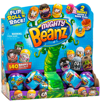 Іграшковий набір Mighty Beans S1, 2 фігурки в контейнері 66500