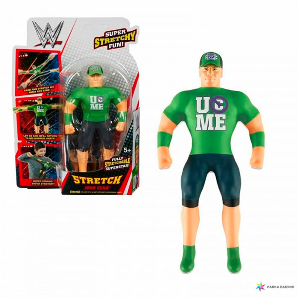 Фігурка що розтягується WWE Джон Сіна Міні-стретч/MINI WWE STRETCH John Ce 69841