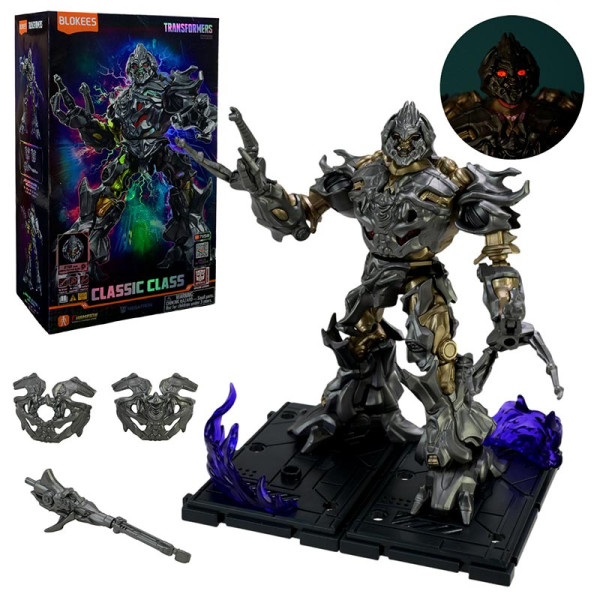 Збірна модель Transformers на батарейках зі світлом і звуком 25 см 71158 Збірна модель Transformers на батарейках зі світлом і звуком 25 см 71158