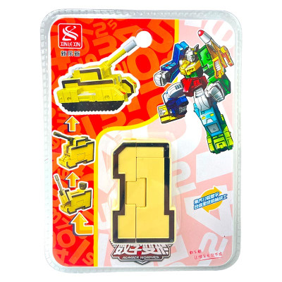 Фігурка цифра трансформер 2810_series1