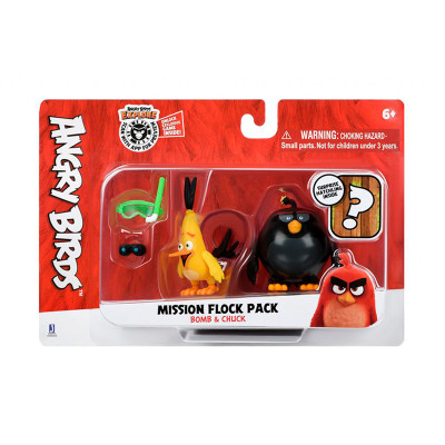 Набір Angry Birds ANB Mission Flock Бомб та Чак ANB0008