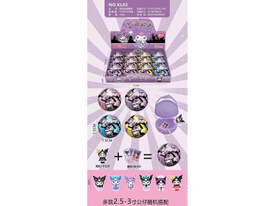 Шар KUROMI SURPRISE 7.5 см KL02 Шар KUROMI SURPRISE 7.5 см KL02