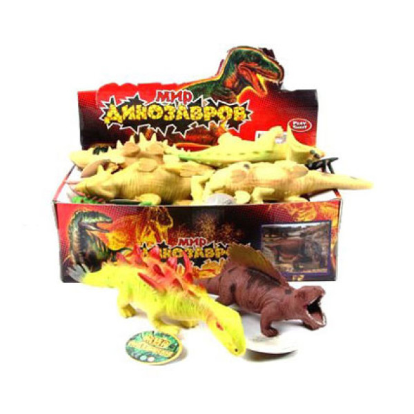 Тварини гумові "Динозаври" 7208