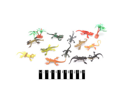 Ящірки гумові 124