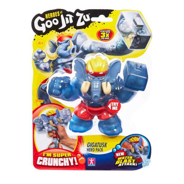 Гуджитсу.Іграшка що розтягується Гігатаск (слон) ТМ "GooJitZu" 121630